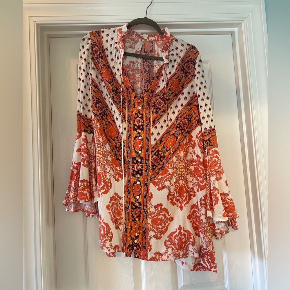 Free People Long Sleeved Dress